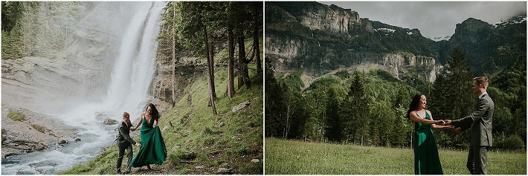 destination elopement in the french alps