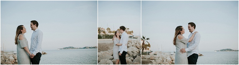beach pre-wedding session in provence